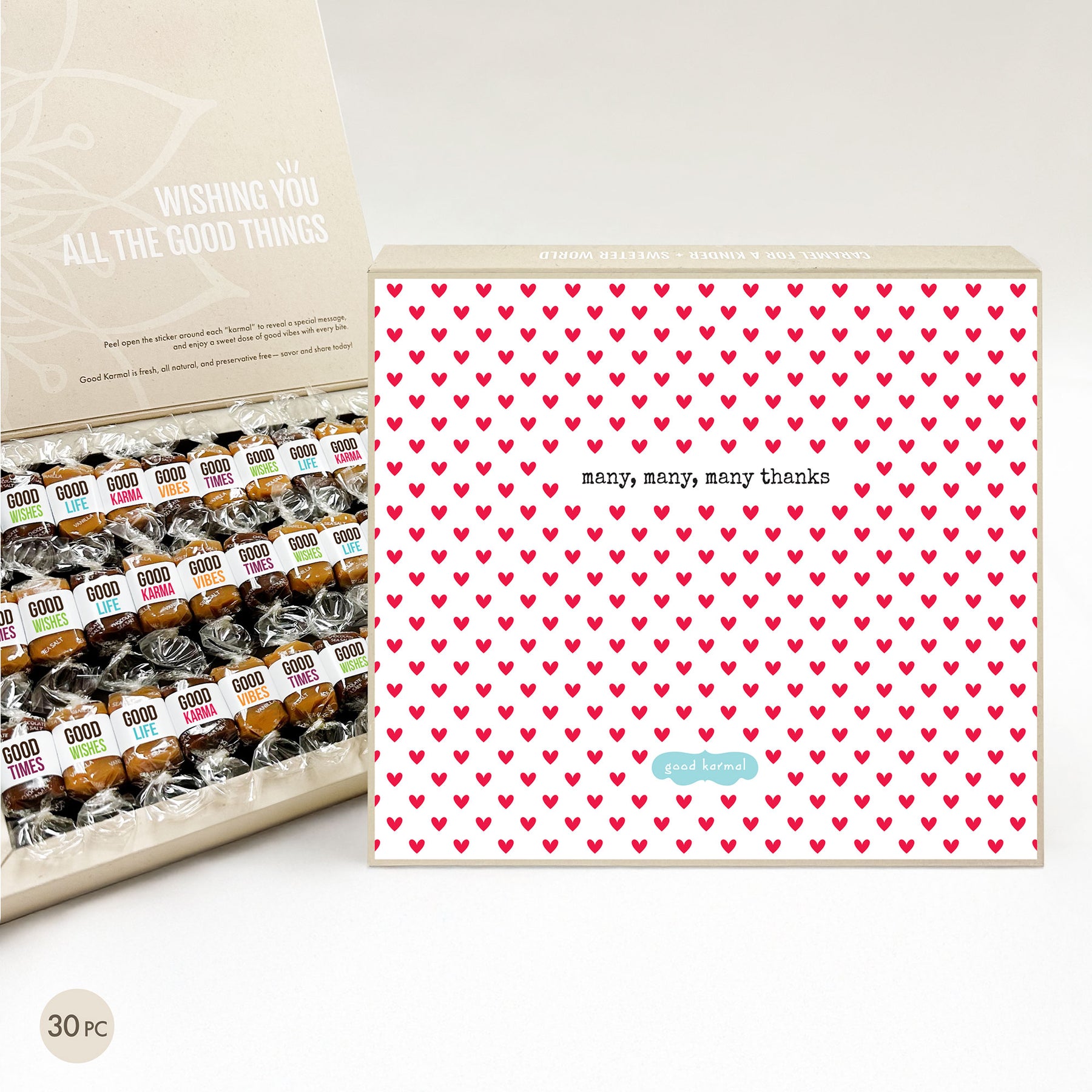 Thank You Gift from the heart - All-natural caramel candy gift ideas ...