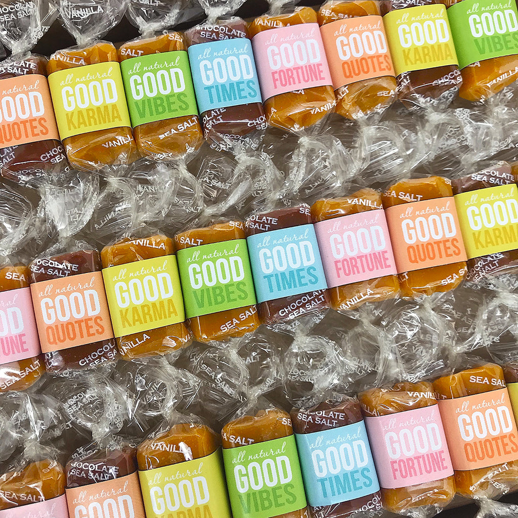 Spring Colllection bulk small-batch, artisanal caramel wrapped in ...