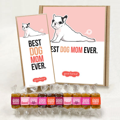 Valentine's Day caramel gift for dog moms